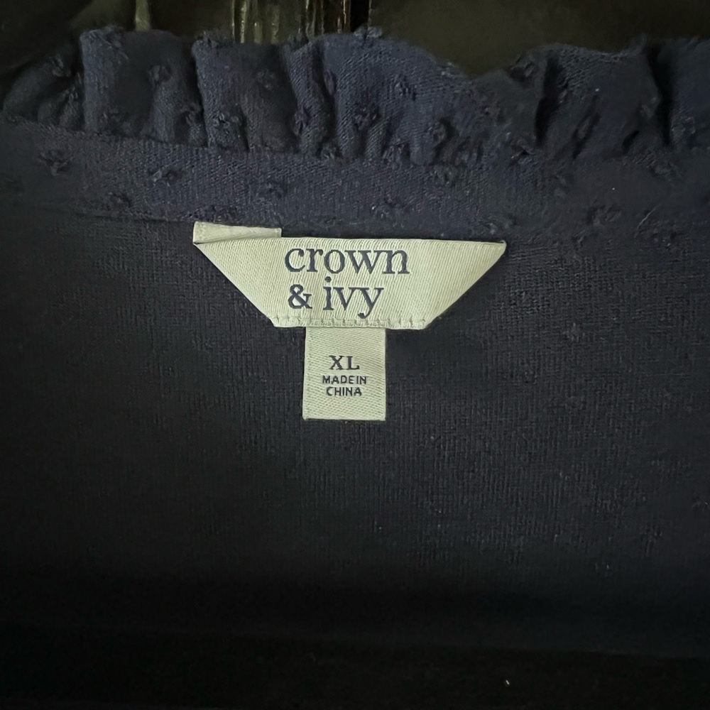 Crown and Ivy Navy blue dress